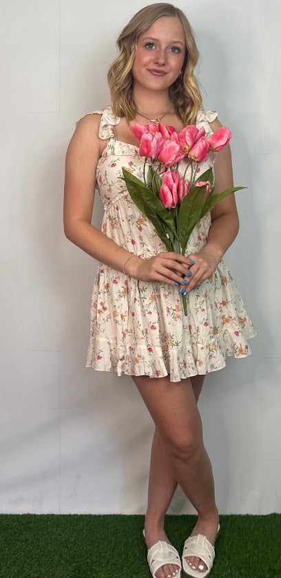 The Floral Mini Dress